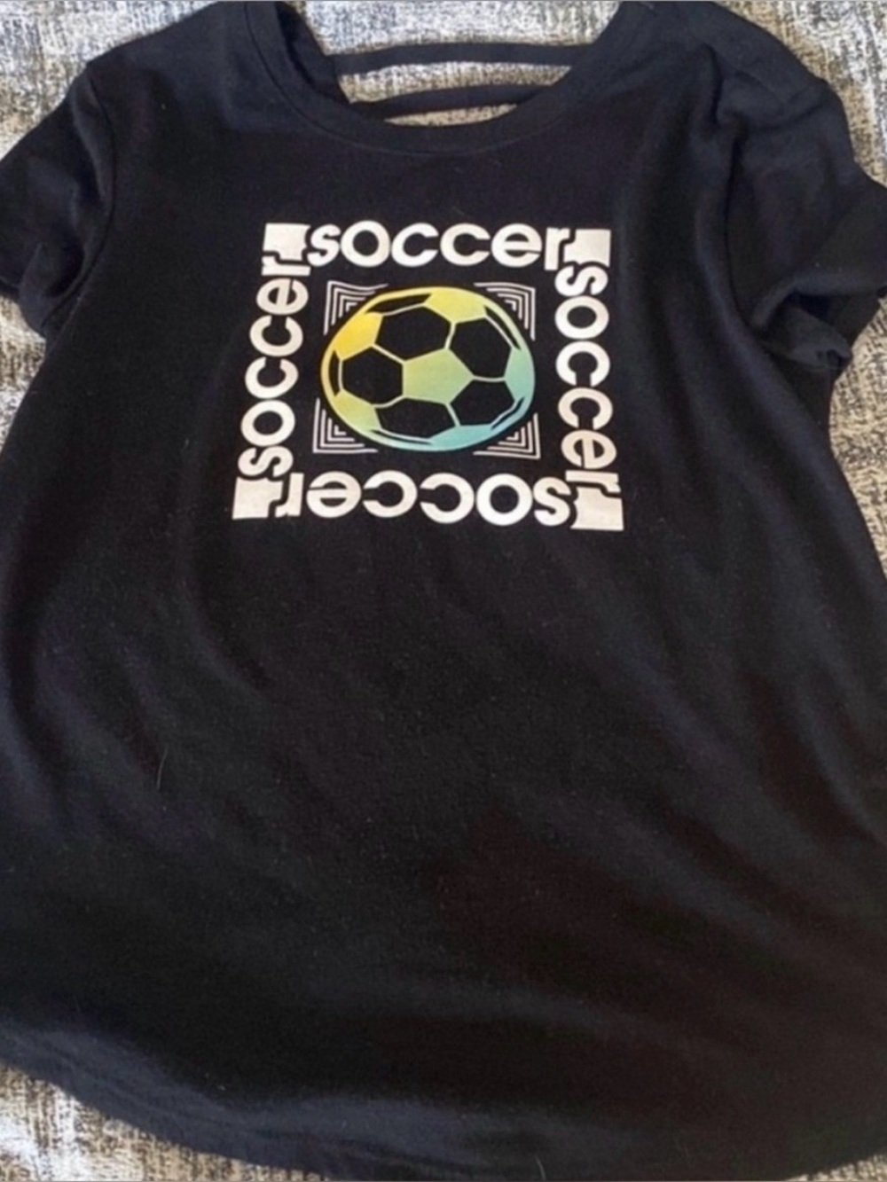 Justice Active Soccer Shirt Size 8